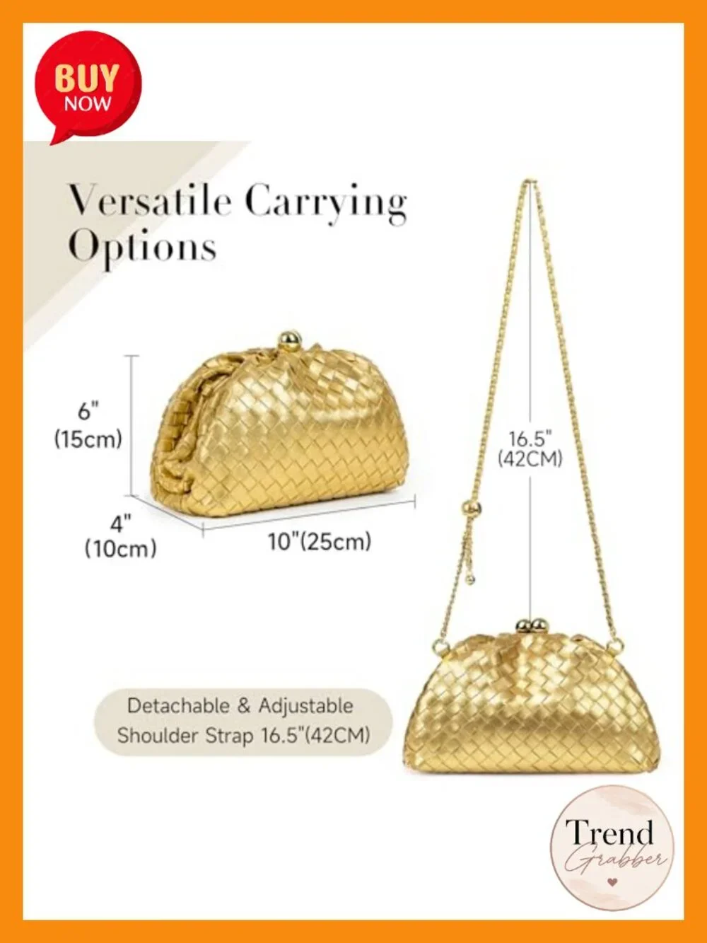 Woven Dumpling Clutch Evening Bag Vegan Leather Crossbody Shoulder Purse